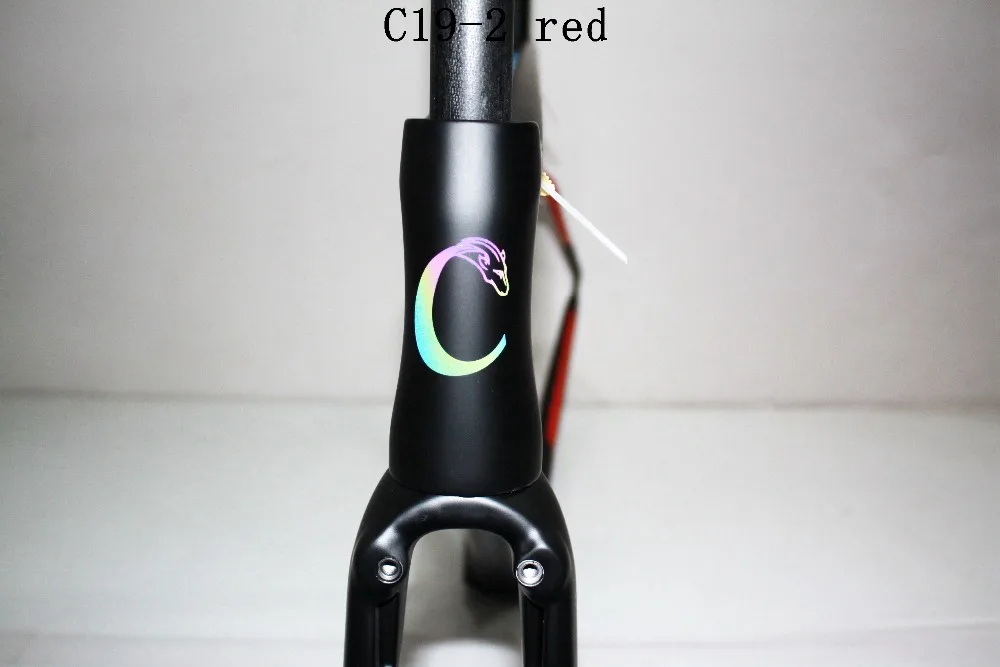 Dc019 ceccotti карбоновая рама для дорожного велосипеда Toray PF30/BB30/BSA рама+ вилка+ подседельный штырь+ зажим+ гарнитура