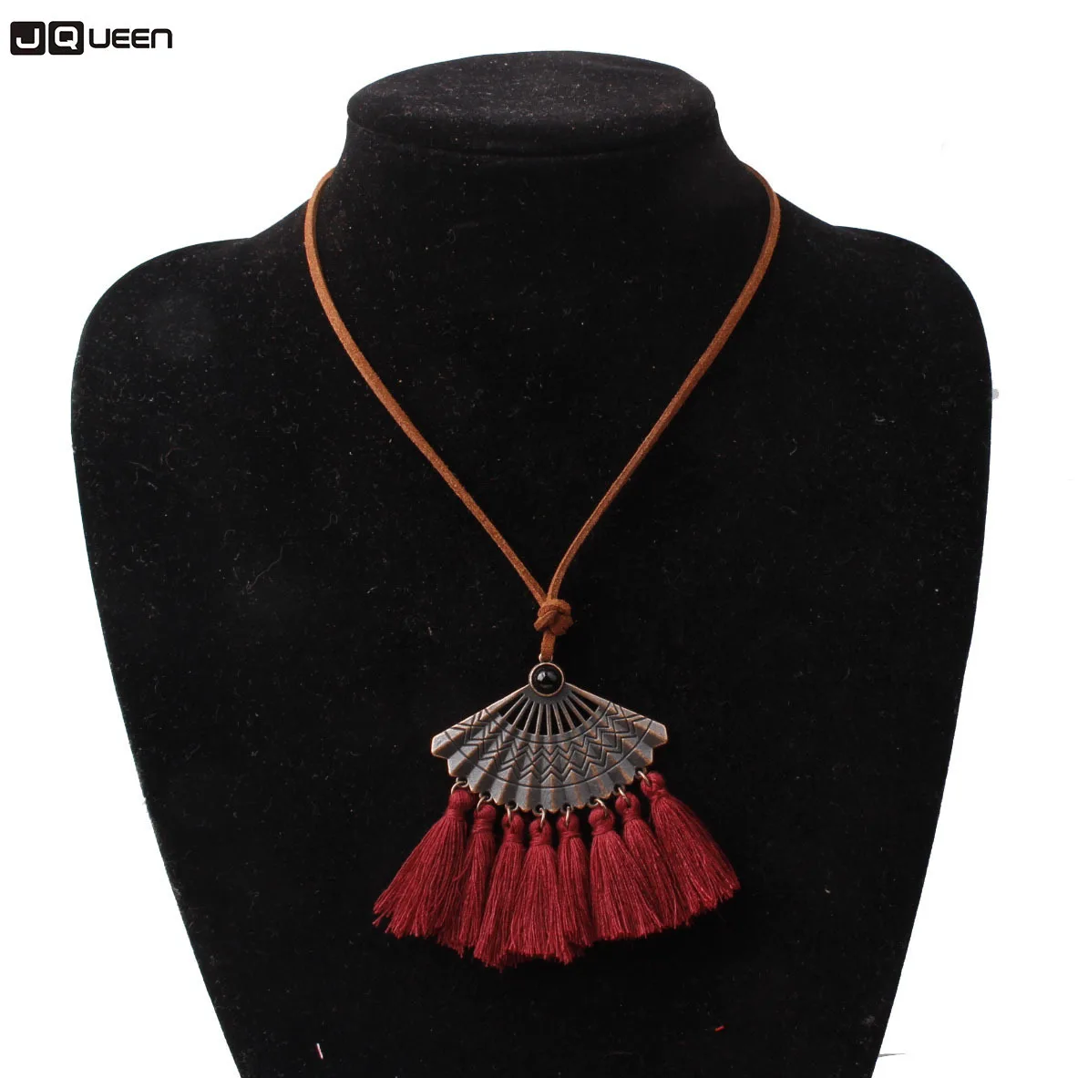 Новинка 2018 шикарное ожерелье с подвеской длинные кисточки много цветов модное