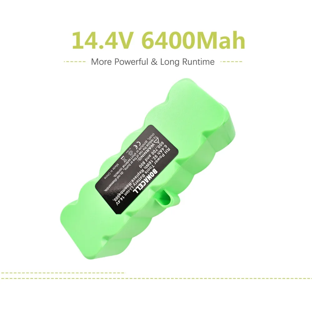 6400 мА/ч, Батарея для iRobot Roomba 500 600 700 800 900 серии пылесос iRobot roomba 600 620 650 700 770 780 800 L50