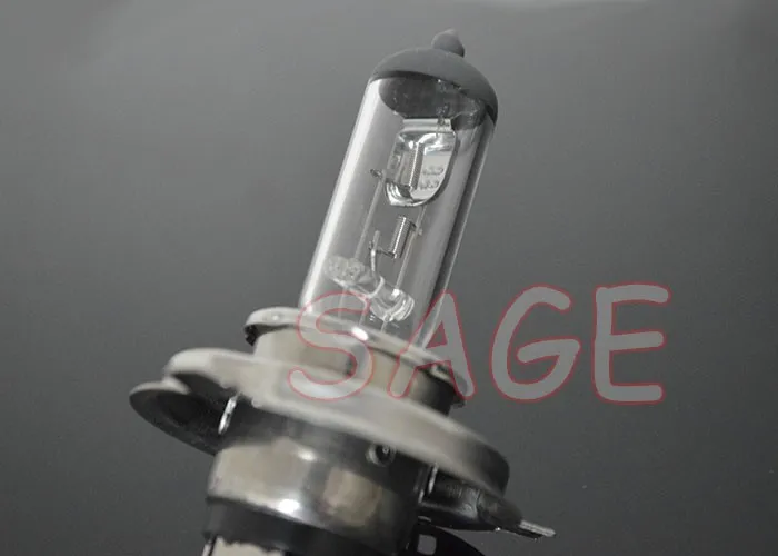 Hipppcron H4 12V 60/55W прозрачный 3800K головной светильник, стеклянный автомобильный галогенный светильник