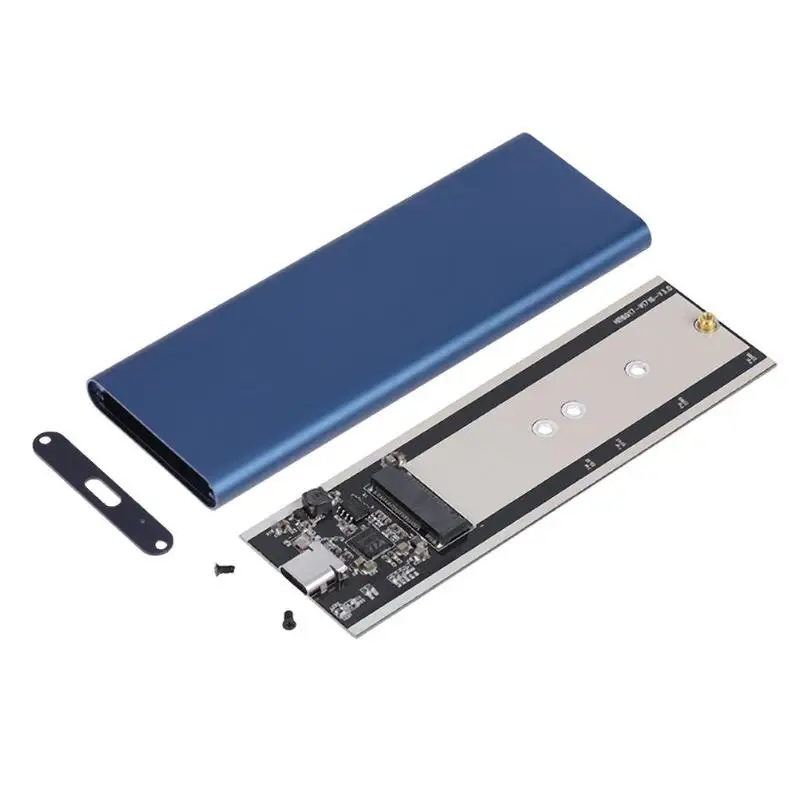 10 Гбит/с M.2 NGFF SATA SSD на USB 3,1 type-C жесткий диск конвертер HDD корпус чехол внешний твердотельный жесткий диск коробка падение