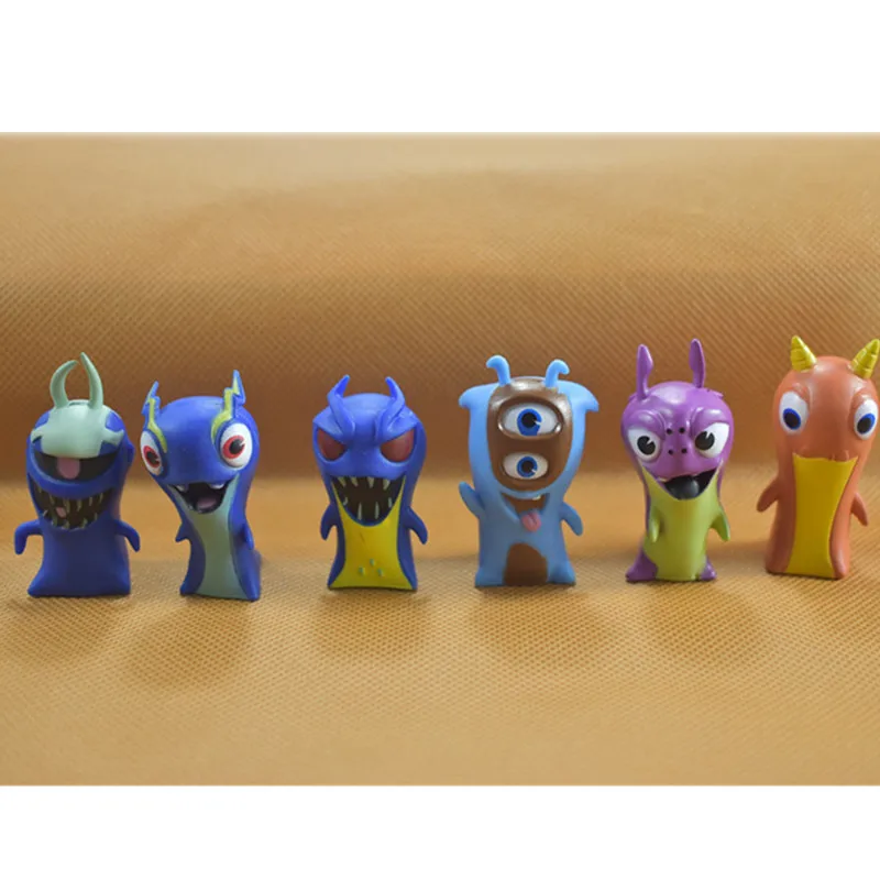 

24 Pcs/Set A Set Slugterra Personality Rocky Mini Slugterra 5CM PVC Action Figure Collectible Model Toy Slugs Kids Boys Toy J52