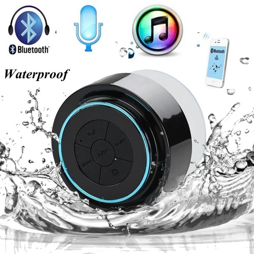 F012 портативный IP67 Водонепроницаемый Bluetooth 3,0 динамик поддержка голосовых вызовов динамик Мини Bluetooth динамик MP3 музыкальный плеер