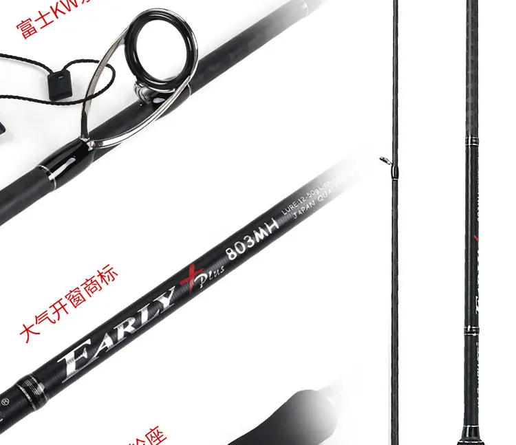 MAD MOUSE Новая полная Fuji высокоуглеродистая 2,5/2,7/2,9 m MH Удочка японское качество морской бас Ligth Shore отжимная Удочка спиннинговая удочка