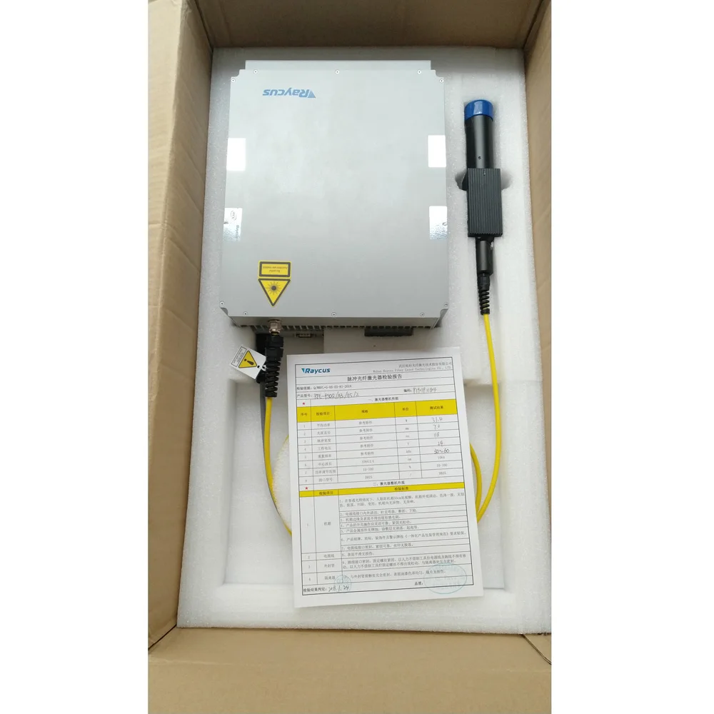 Raycus 30 Вт RFL P30Q волоконный лазерный источник|Запчасти для деревообрабатывающих