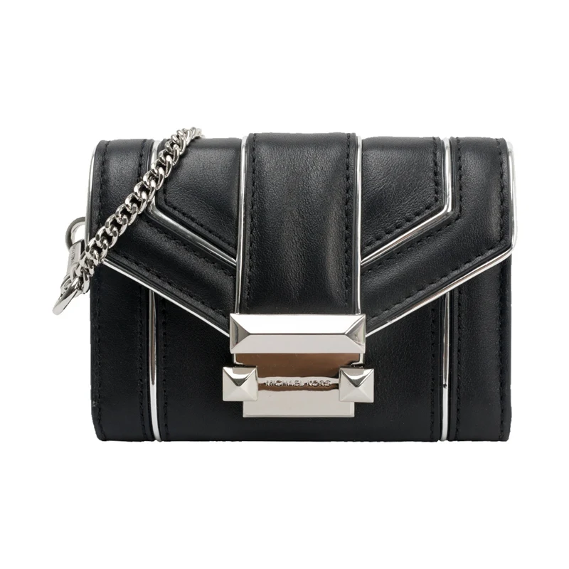 Маленькая кожаная стеганая сумка с цепочкой MICHAEL KORS Whitney 32H8SWHC0M | Багаж и сумки