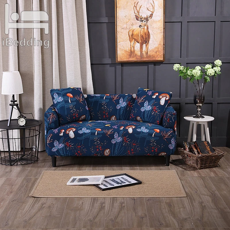 Plants Deep In The Jungle Sofa Protector Cover for Living Room Slipcovers Sectional L Shape Sofacover 1/2/3/4 Seater | Дом и сад