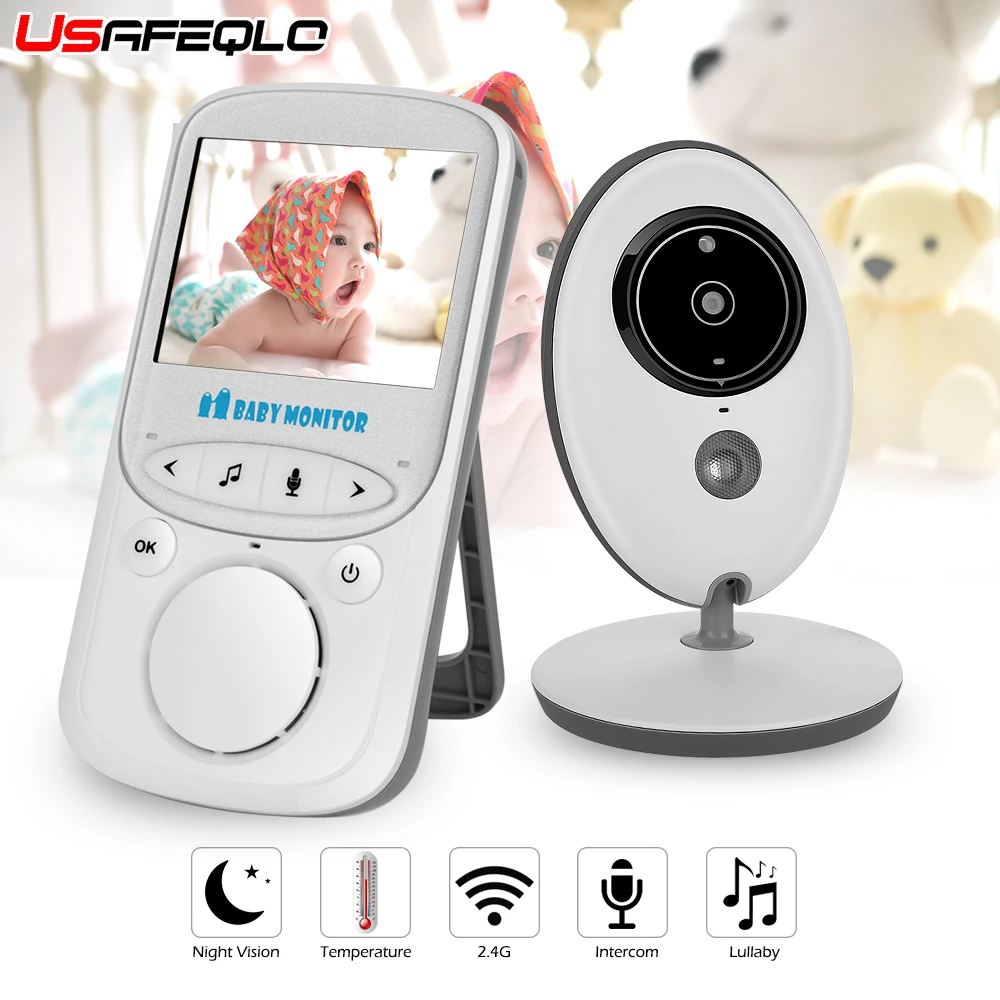 Беспроводная радионяня VB605 инфракрасная портативная видео и с ЖК экраном