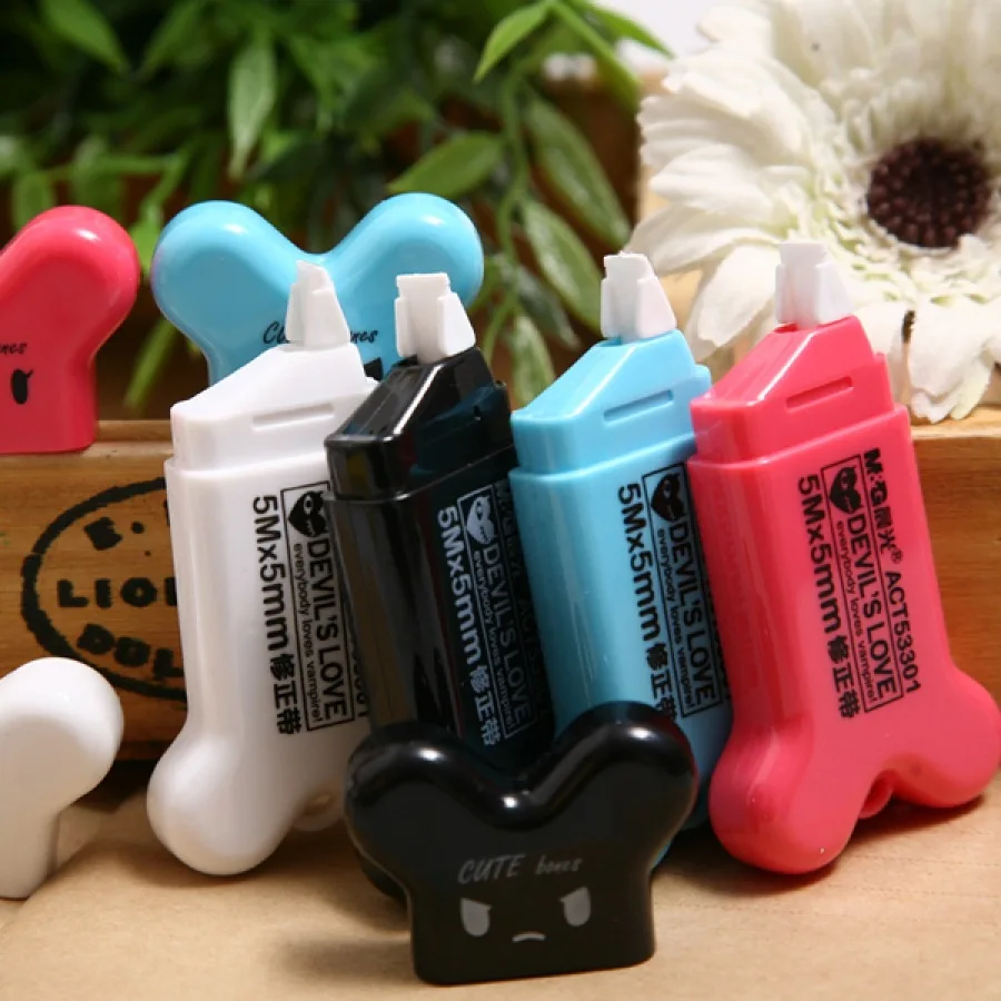 

2 Pc/Lot Cute Funny Cartoon Image Correction Tape for School Stationery & Office