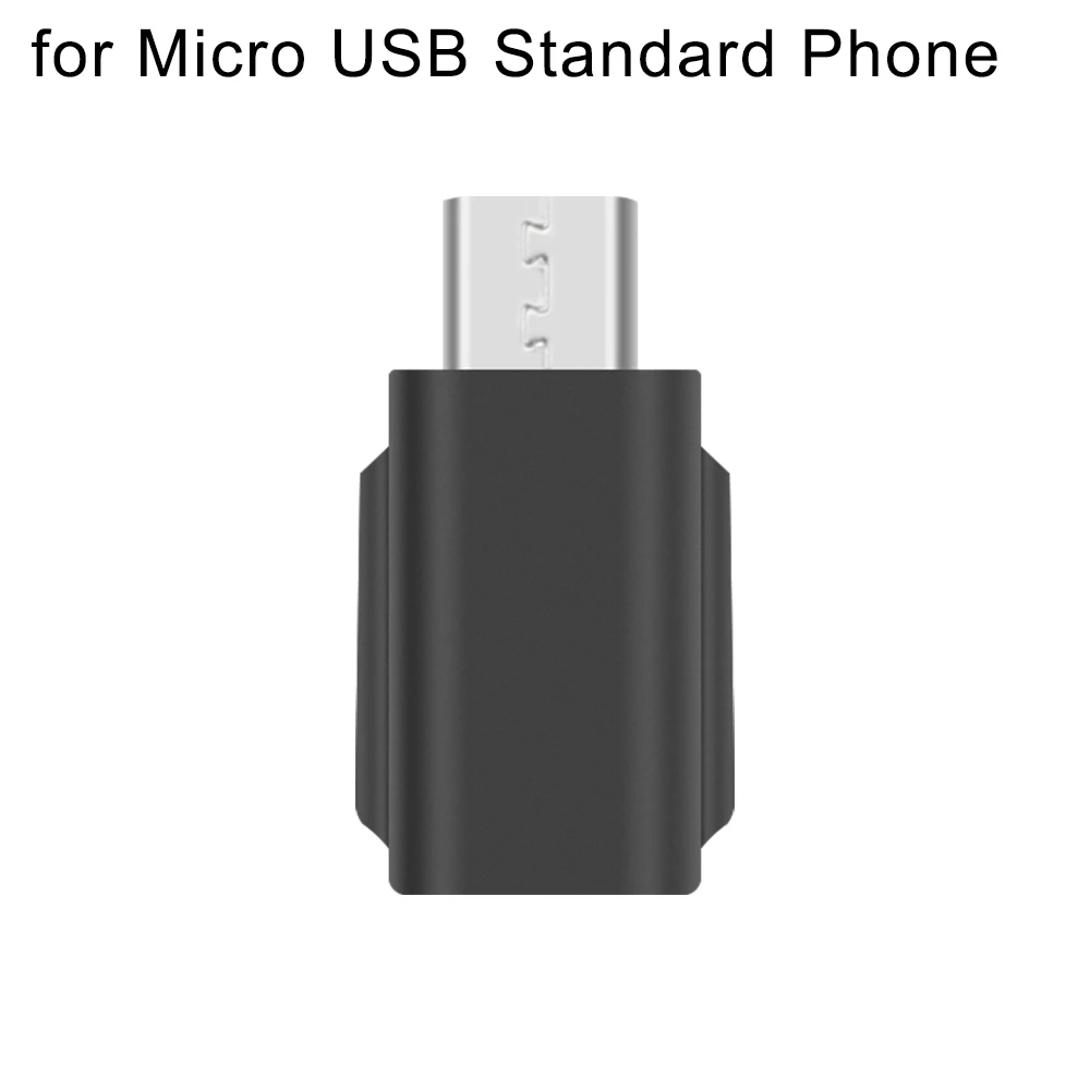 Серебристый Телефонный конвертер для DJI OSMO Карманный ручной карданный IOS USB-C type-C к Micro-USB адаптер Android телефонный разъем запасные части - Цвет: Серебристый