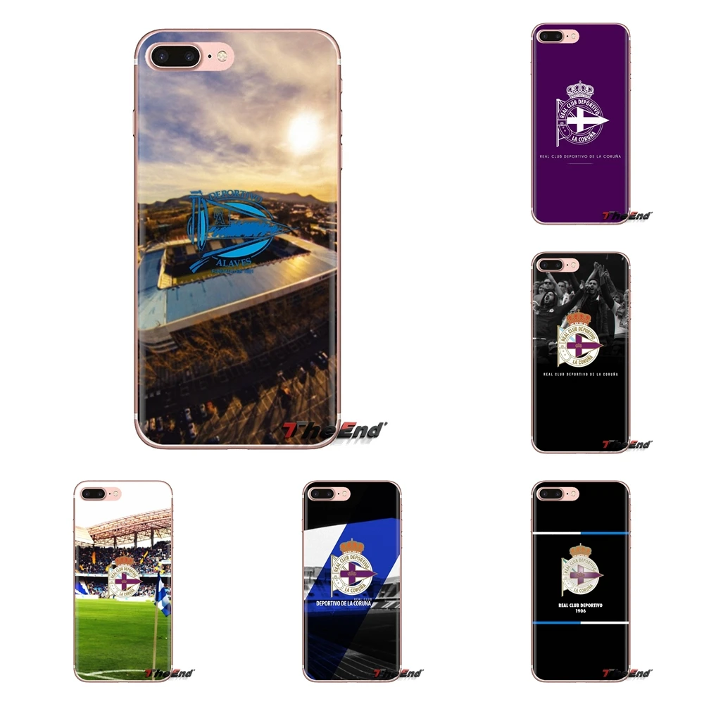 Deportivo La Coruna FC для Xiaomi Mi3 Samsung A10 A30 A40 A50 A60 A70 Galaxy S2 Note 2 Grand Core Prime силиконовый чехол