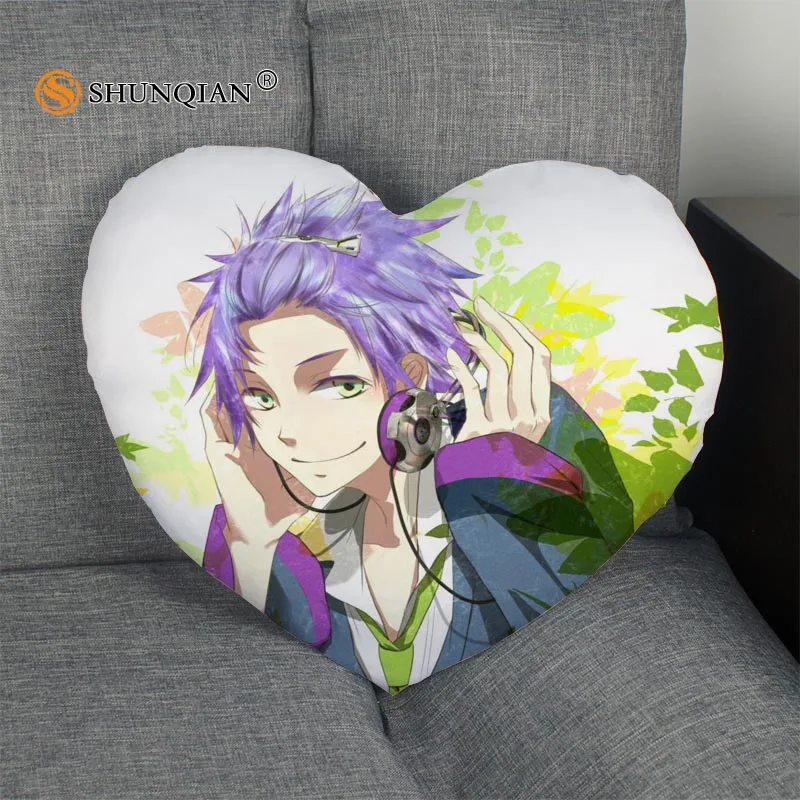 Изготовленный на заказ Наволочка с рисунком из аниме красивый мальчик сердце