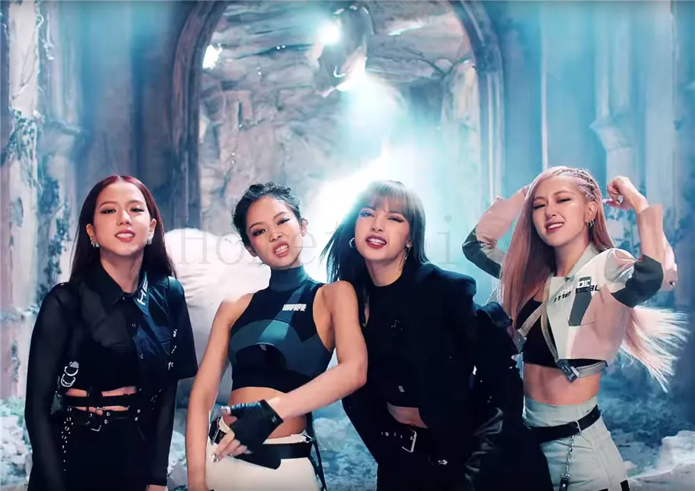 Постеры Kill this love Blackpink Kpop глянцевая бумага яркие цветные наклейки на стену HD украшение для дома