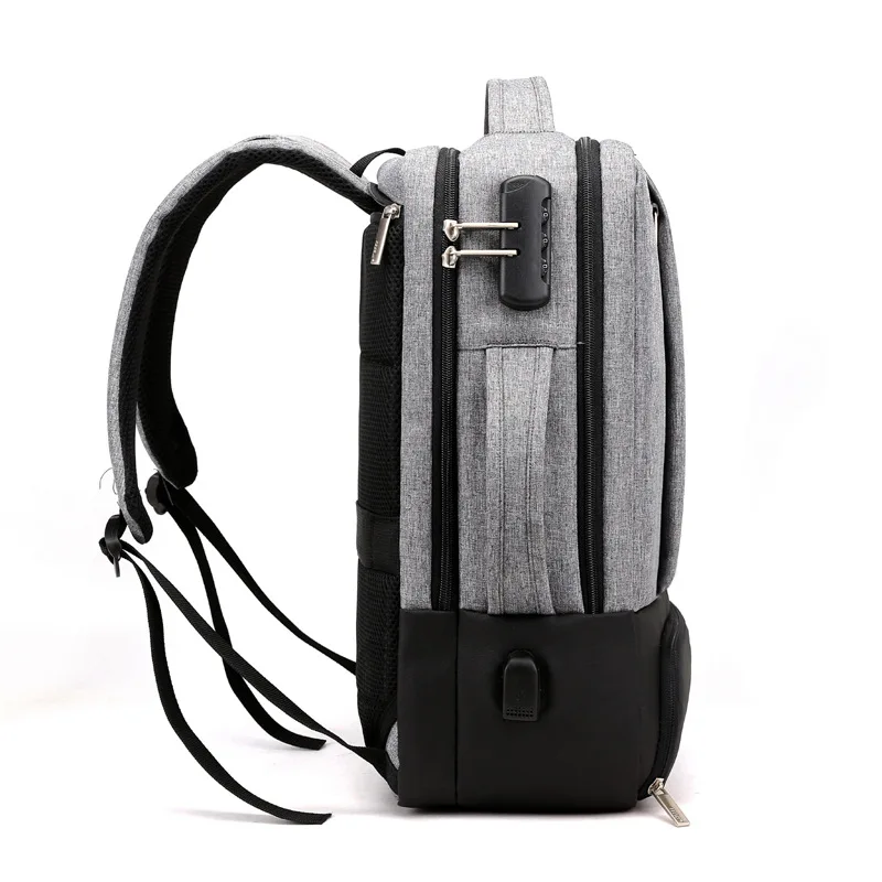 Мужской рюкзак для ноутбука с защитой от кражи и USB-портом 15 6 дюйма | Багаж сумки