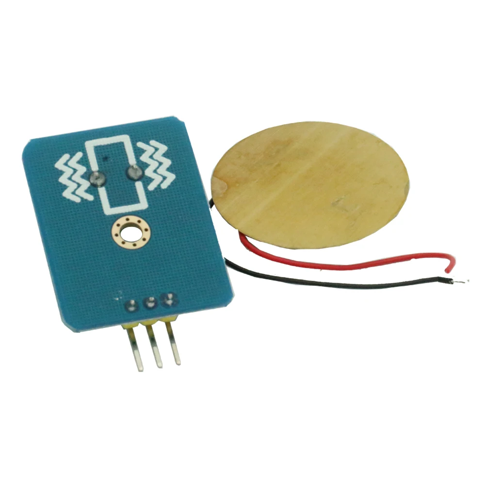DIY KIT 3 V/5V Керамический пьезо модуль датчика вибрации аналоговый контроллер