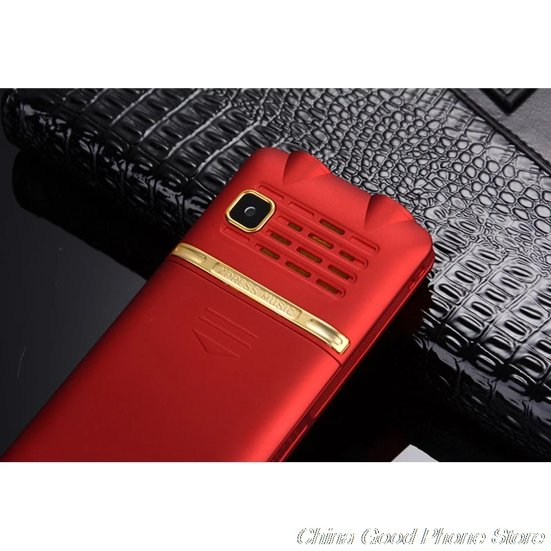 Оригинальный сотовый телефон TKEXUN 8800i Magic Voice с откидной крышкой металлический