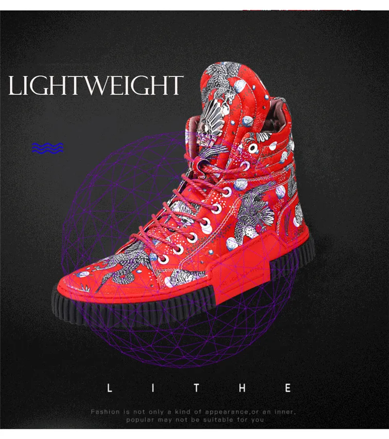 Сезон весна; Botas; панк Hombre; зимние теплые красные мужские ботинки; модные мужские Ботильоны; 7#20/10D50
