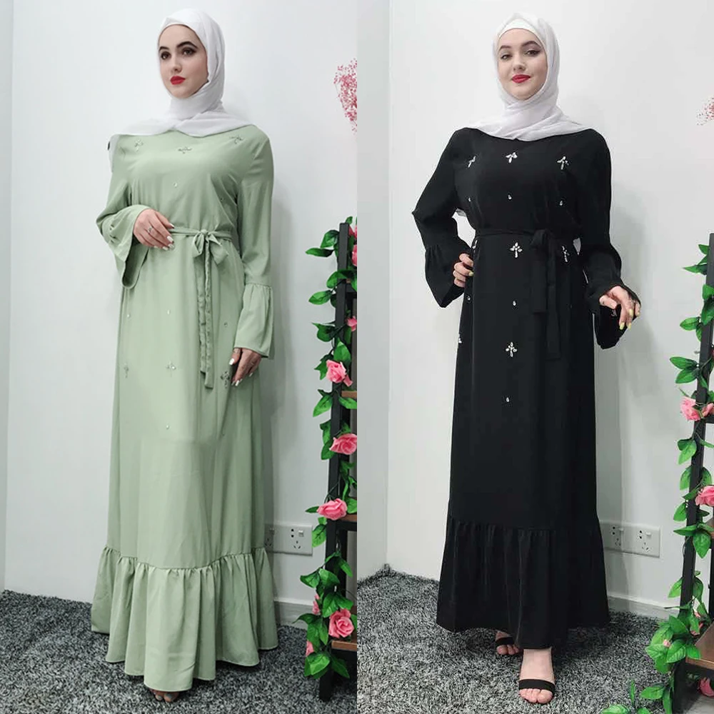

New pakistan hijab evening dresses turkish caftan moroccan kaftan dubai abaya djelaba femme muslim dress robe femme musulmane
