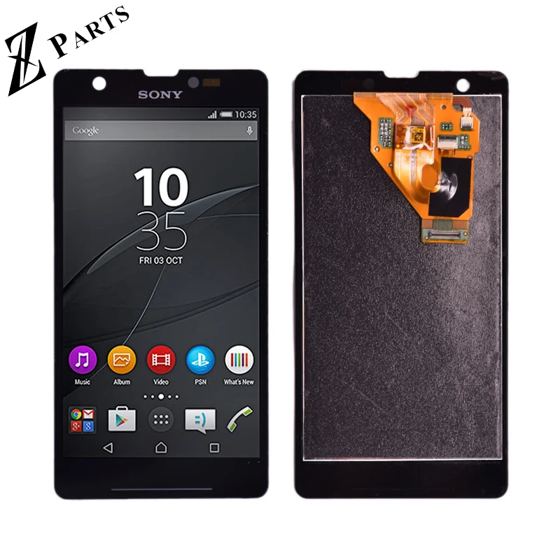 Оригинальный Для sony Xperia ZR M36h C5503 C5502 ЖК дисплей с сенсорным дисплеем дигитайзер