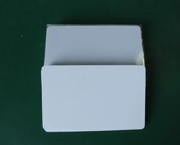 20 шт./лот Печать Пустые ПВХ карты двухсторонняя крышка пленка используется