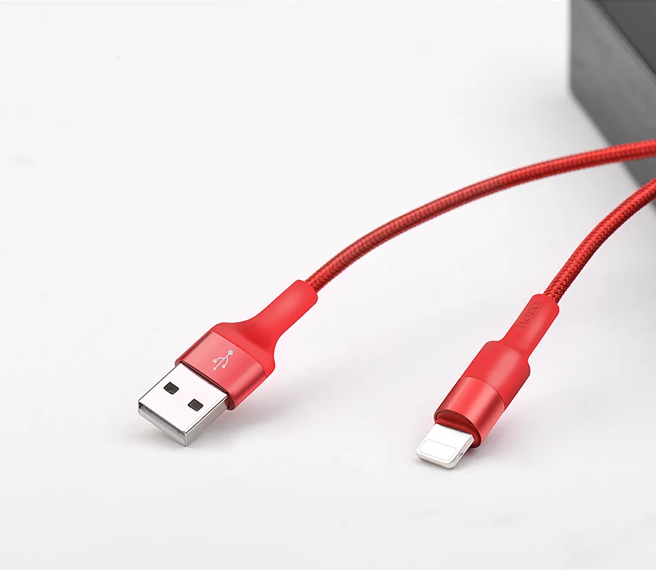 HOCO USB кабель для iPhone 11X8 7 6 5 6s plus, кабель для быстрой зарядки телефона, USB кабель для передачи данных для Apple IOS 11 iPad, USB кабель для зарядки