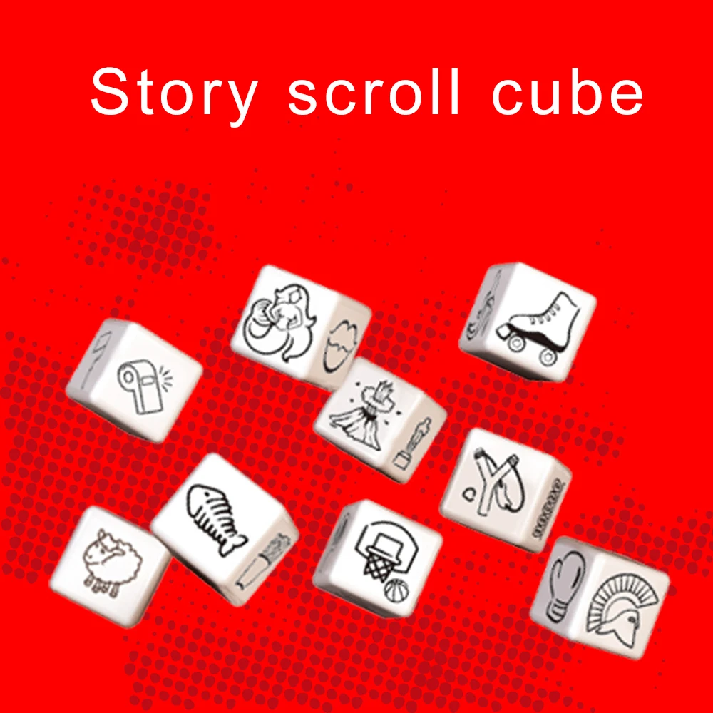 Настольная игра История кости для семейвечерние детей и родителей интересная