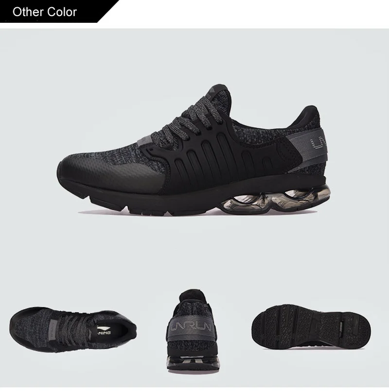 Li-Ning/мужские кроссовки для бега с пузырьковой дугой, износостойкие, с противоскользящей подкладкой, спортивная обувь, дышащие кроссовки, ARHM091 XYP592