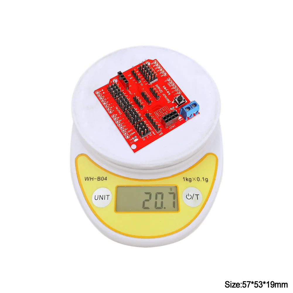 KEYES сенсорный Щит V5.0 Плата расширения для Arduino uno R3|shield for arduino|shield arduino unoshield |
