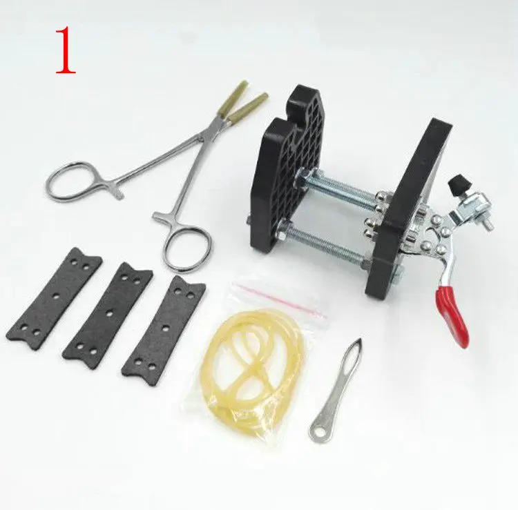 

New 1 Set Multifunction Tools Rubber band Tool Assistant Set + Variety of Gifts For DIY Slingshot Rubber Band fishing hunting