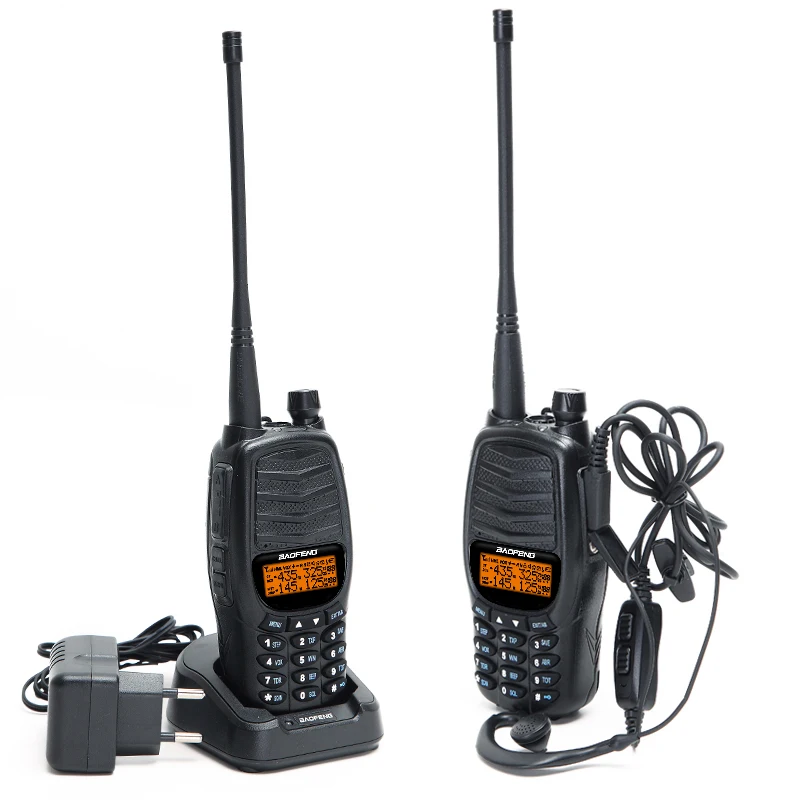 Baofeng UV-X9 плюс 10 Вт мощная рация Портативный радио/UHF 10 км Модернизированный из UV-82 Любительское радио+ Na-771r антенны
