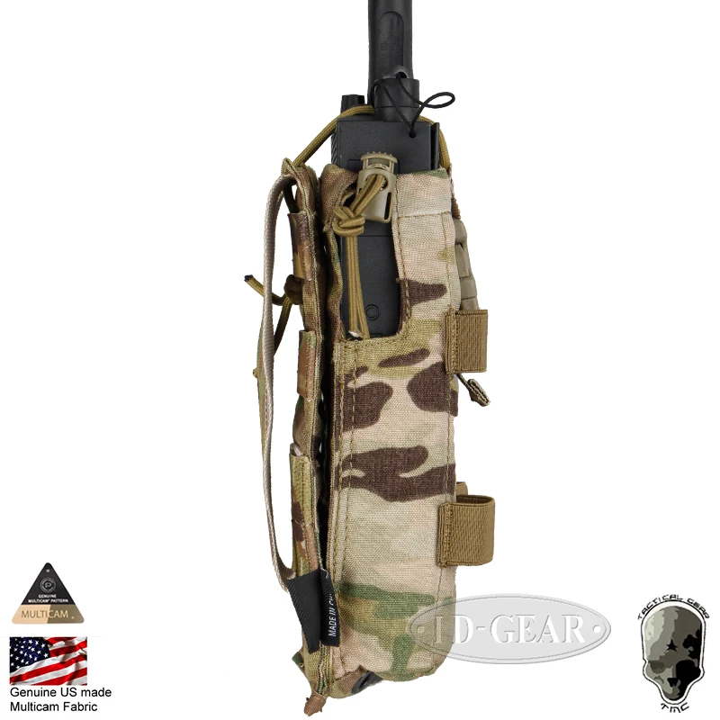 TMC наклон 152 MBTR Радио Чехол Walkie Talkie Чехол Molle Airsoft Wargame Пейнтбол Camo Combat gear TMC2541 мультикам черный