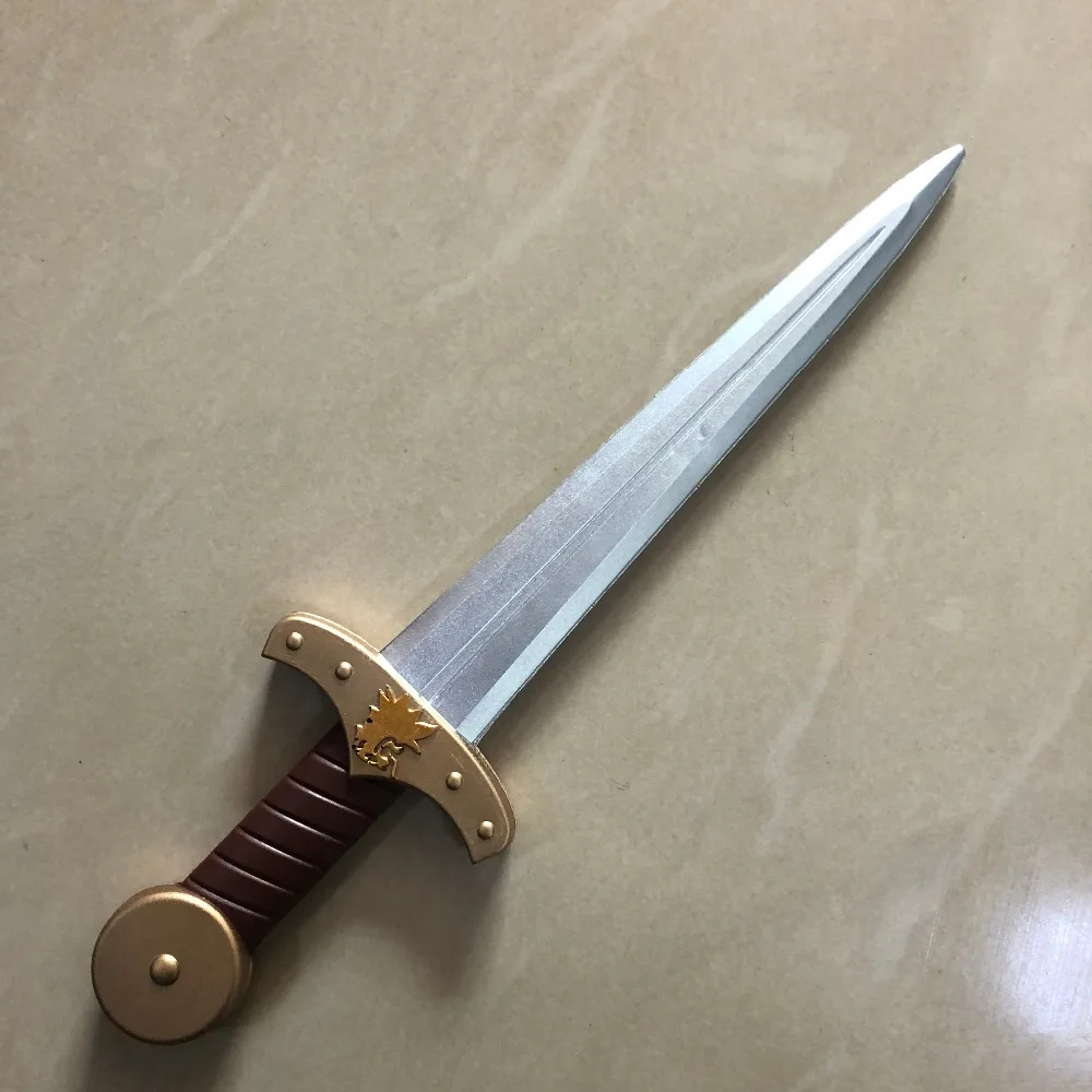 Реквизит для косплея на Хэллоуин 2 шт./компл. щит льва золотой меч искусственное