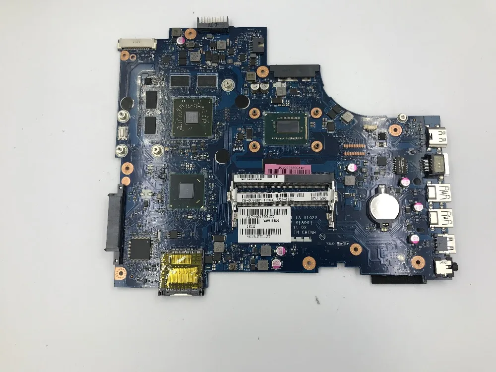 Для dell Inspiron 17R-5721 3721 5721 LA-9102P CN-0V98DM 0V98DM V98DM материнская плата портативного компьютера с SR0XG I7-3537U HD 8700 м работы