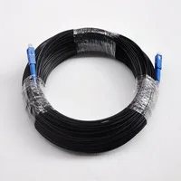 

150M FTTH Fiber Optic Drop Cable Patch Cord SC to SC Simplex SM SC-SC 150 Meters Drop Cable Patch Cord