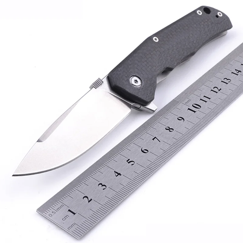 CF Ti BGT M390 стальной Флиппер Складной Нож EDC Тактические многофункциональные инструменты для кемпинга, выживания, боевой карманный Универсальный охотничий нож IKBS подшипник - Цвет: CF Ti