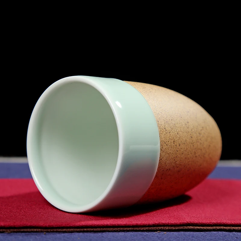 Керамическая чайная чашка TANGPIN большой емкости кружка из селадона кофейная