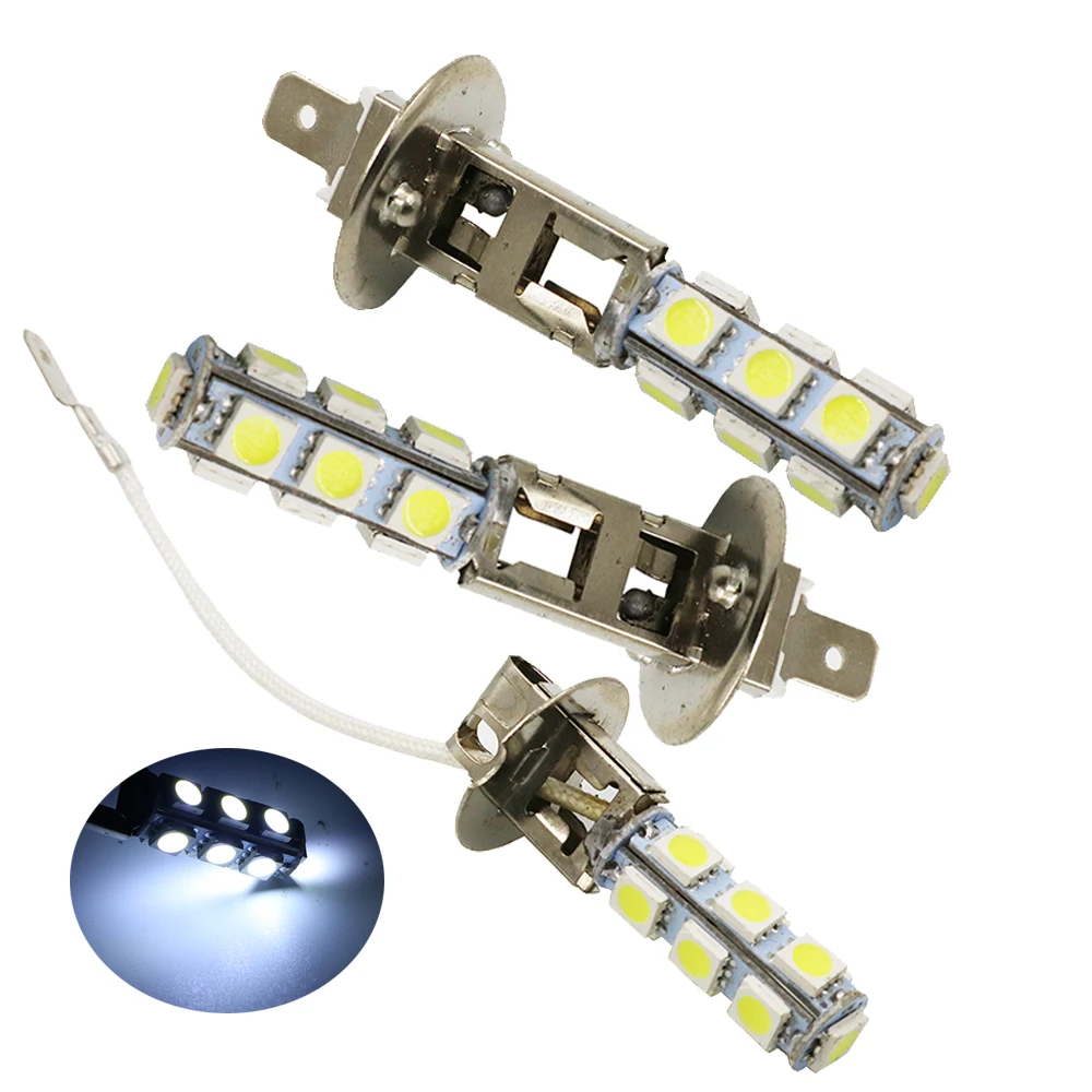 YSY 100X H1 H3 5050 13SMD LED 12В 24В Автомобильные светодиодные противотуманные фары