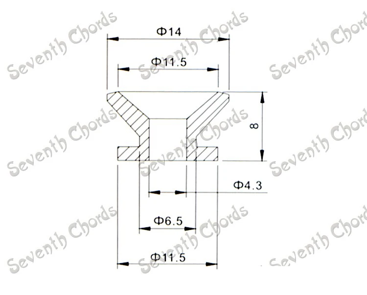 120 шт. бас-гитары ремень Замок StrapLock крепежных колышков шпильки с металлическим