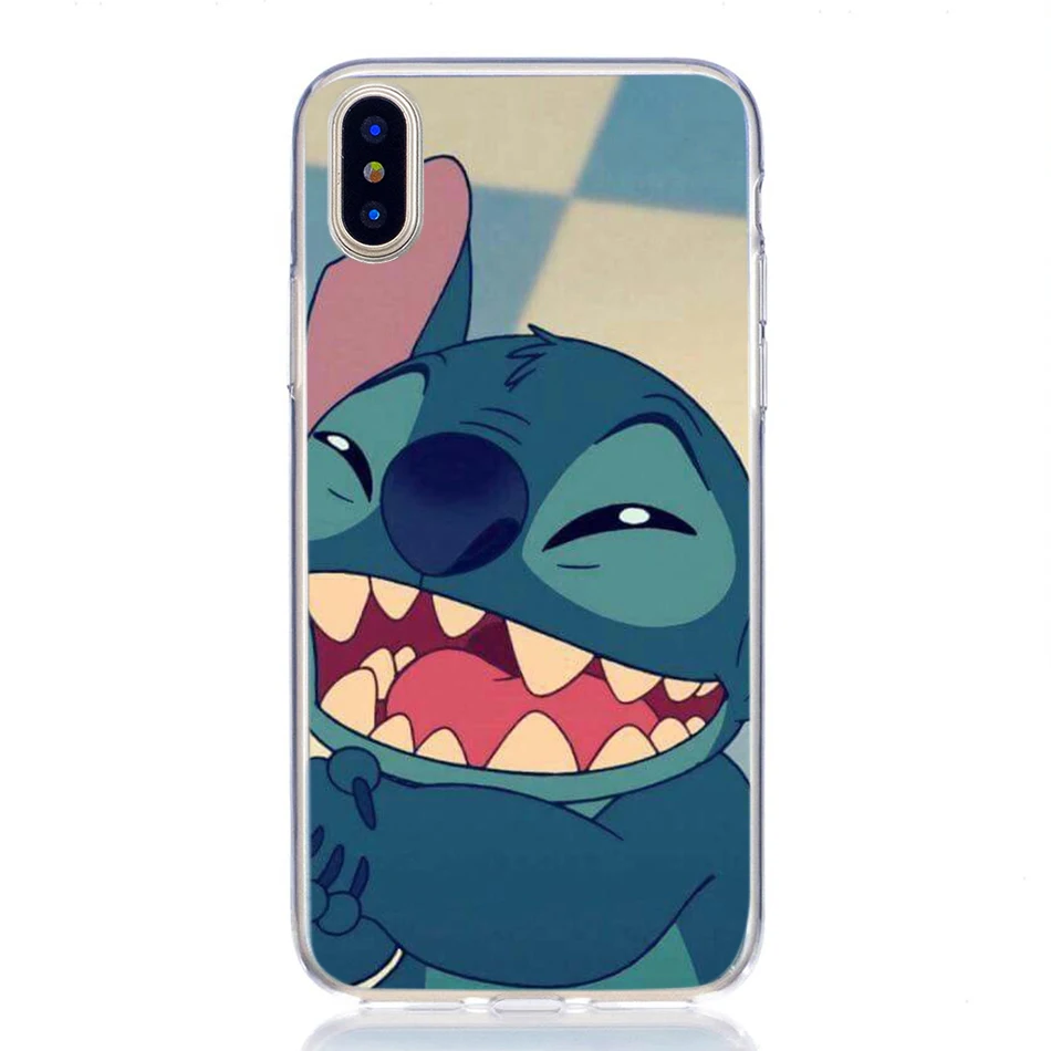 Милый чехол для iphone x xs xr max 6 S 5S 7 8 plus силиконовый мягкий прозрачный из ТПУ с