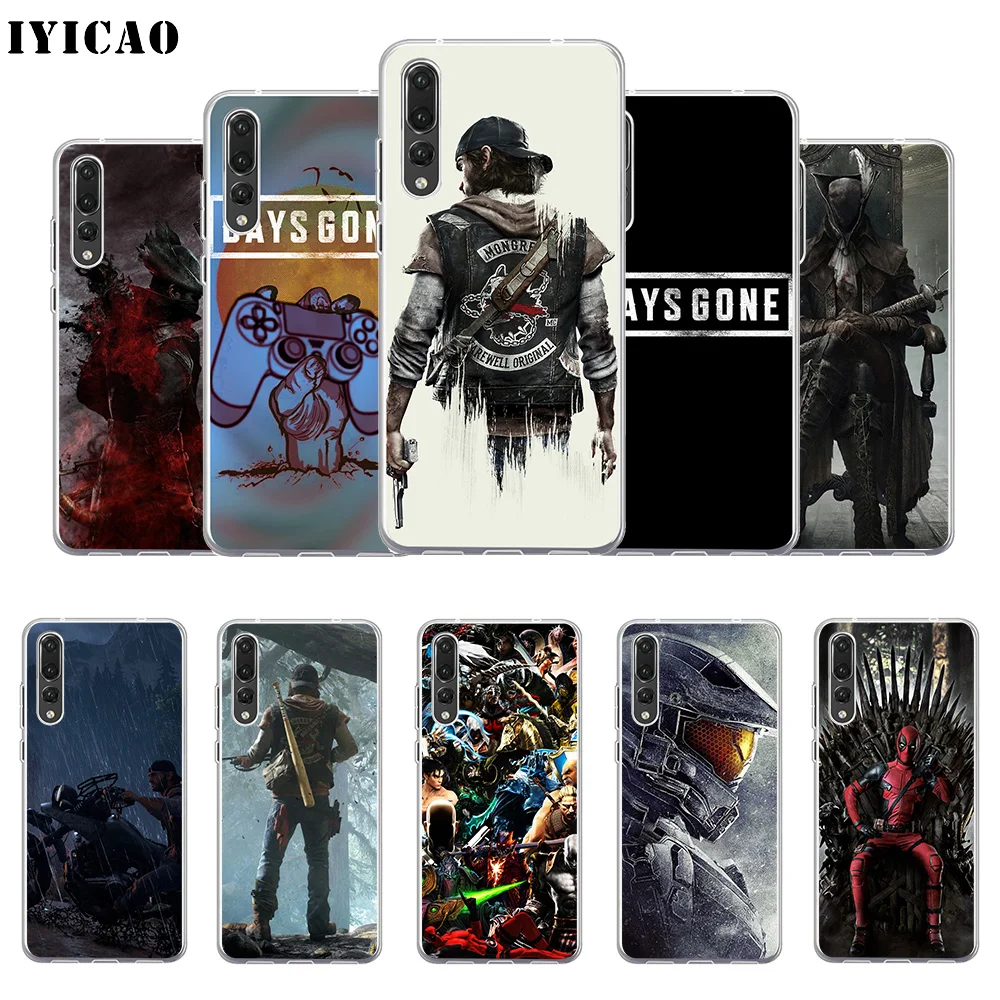 Мягкий силиконовый чехол IYICAO Days Gone для Huawei P30 P20 Pro P10 P9 P8 Lite P Smart из ТПУ | Мобильные