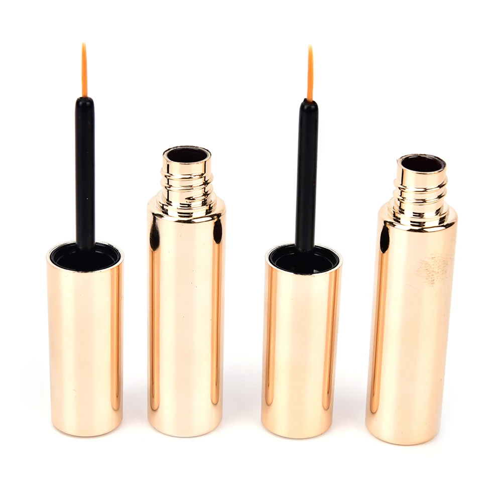 wholesale new 1pcs 8ML Empty Gold bottle waterproof liquid eyeliner long lasting eye pencil for makeup cosmetic liner | Красота и