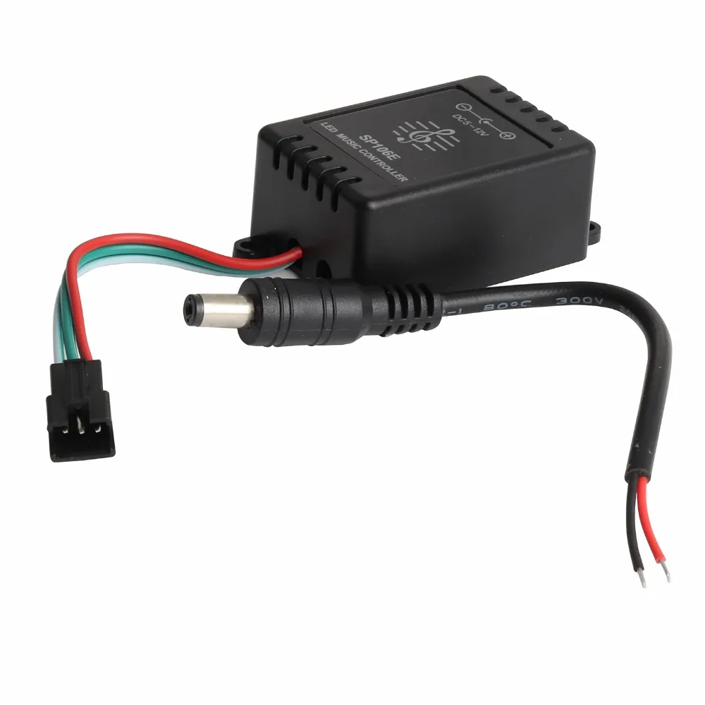 DC5 ~ 12 V WS2812B музыкальный контроллер светодиодный пиксель РЧ беспроводной пульт