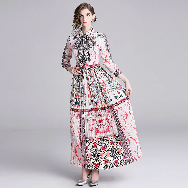 Новое весеннее тонкое летнее платье с фигурным принтом 2019 женская одежда