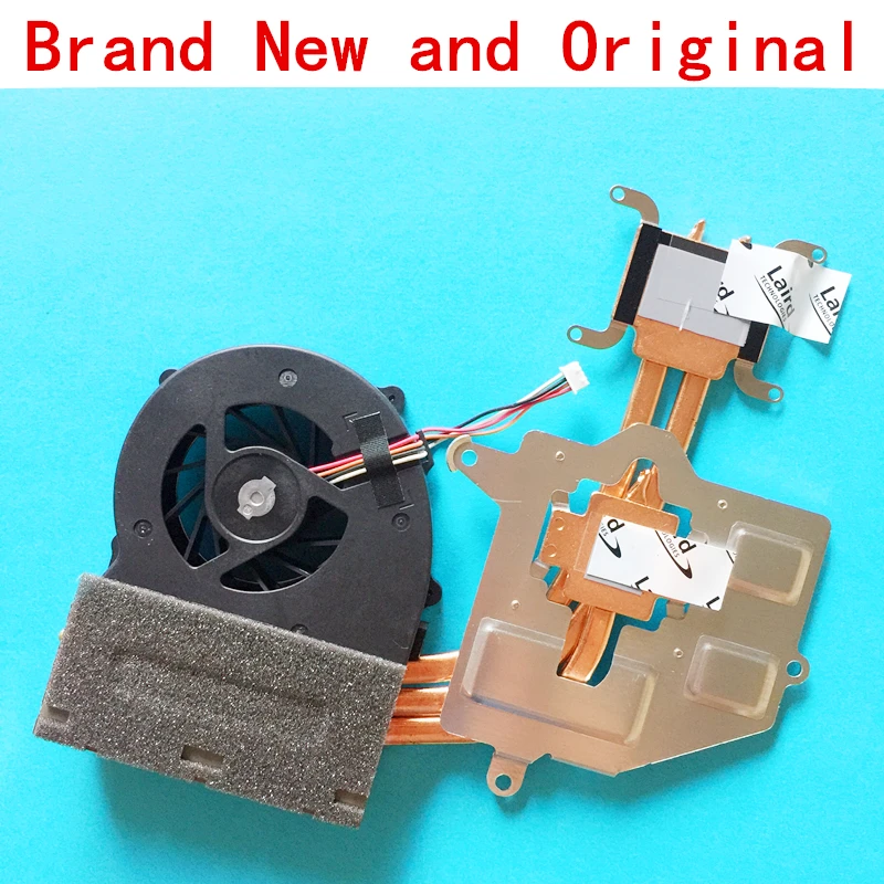 Новый вентилятор ЦП для ноутбука с радиатором фотомодуль Sony Vaio медная трубка