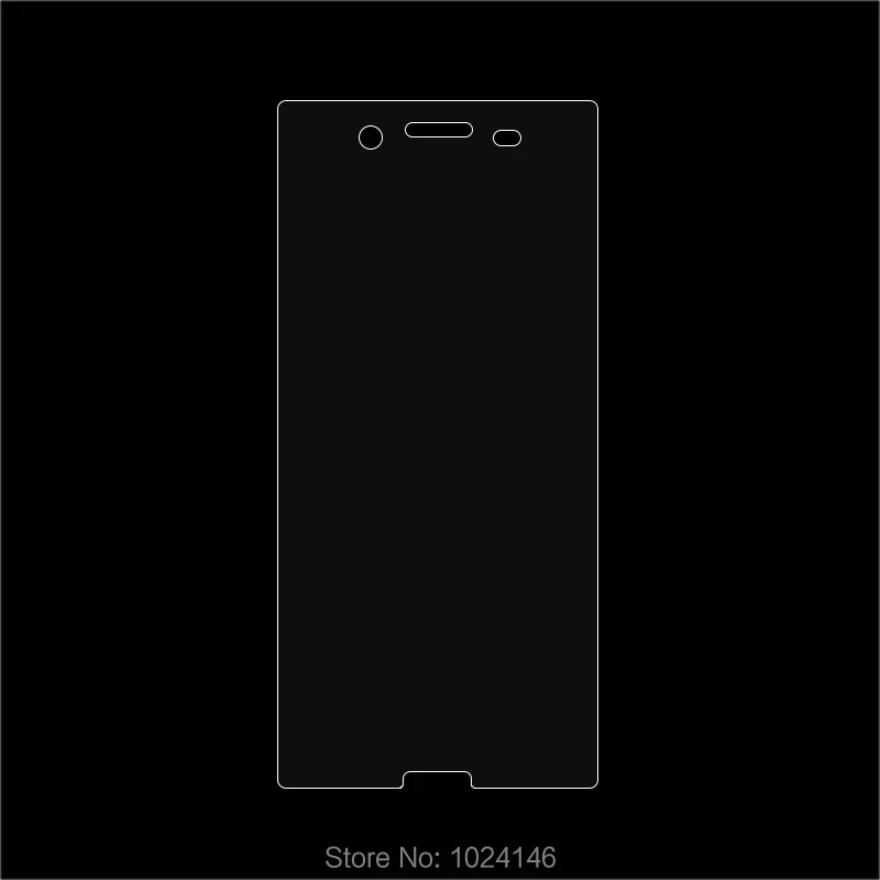 Для Sony Xperia XZ Premium 5 "HD прозрачное закаленное стекло Защита для экрана