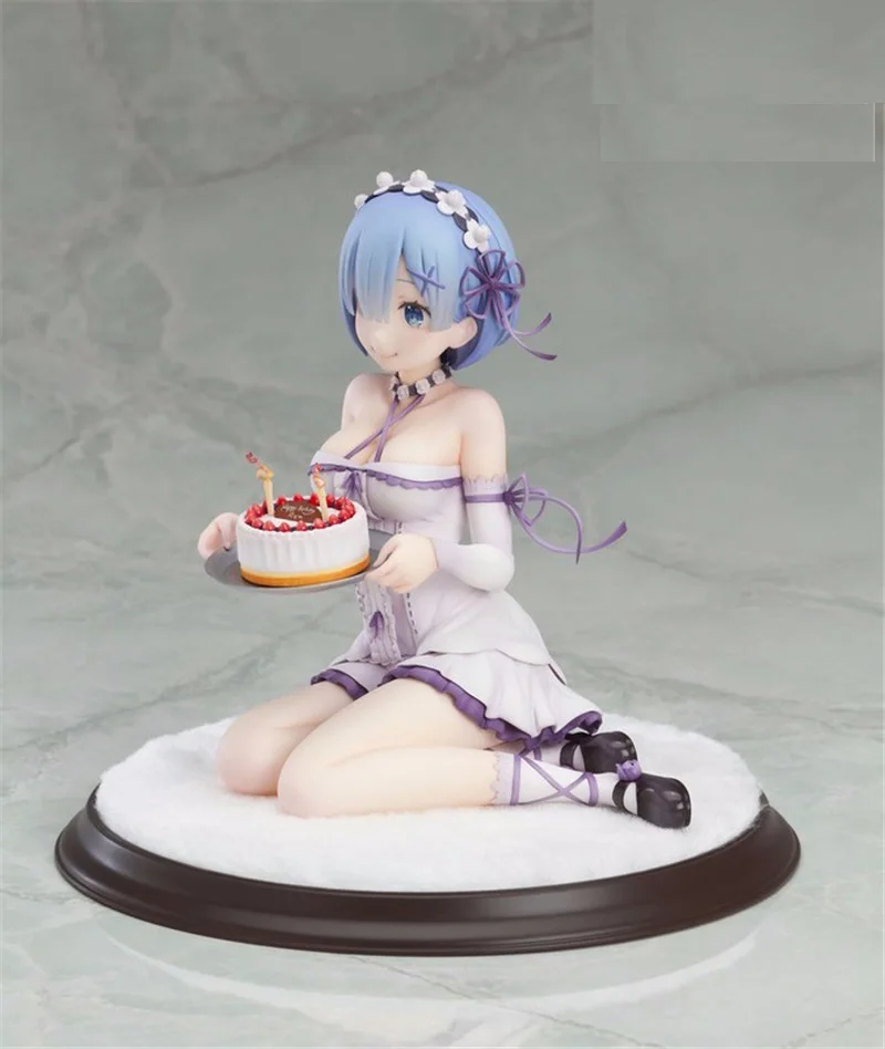 Аниме Re: жизнь в другом мире от Zero Figure Rem день рождения торт Ver Коллекция игрушек 13 см