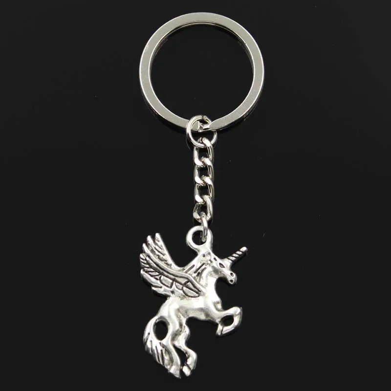 Новый брелок 37x29mm fly Подвески в виде конька DIY Для мужчин автомобильный кольцо