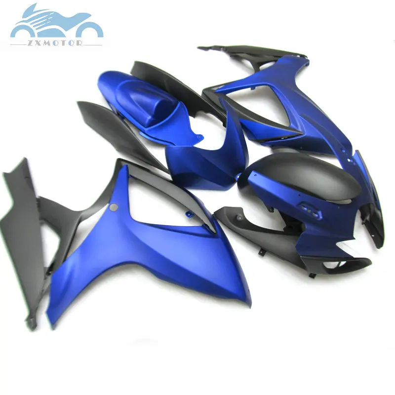 Комплект обтекателей для мотоцикла Suzuki GSXR 600 K6 GSXR600 750 2006 2007 ABS GSXR750 06 07 синий черный