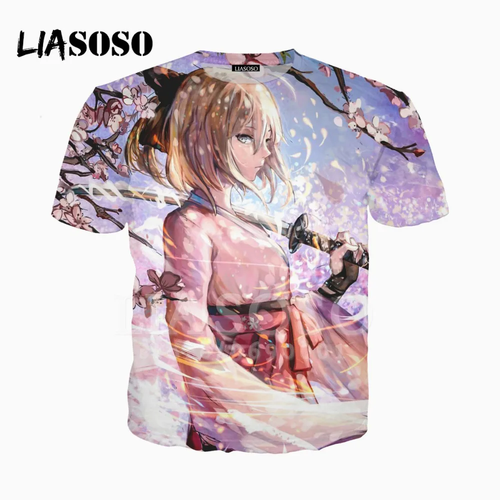 LIASOSO 3D с принтом Мужские и женские Аниме игры Fate/Grand для милый игрушечный меч