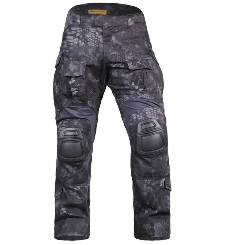 Kryptek Typhon Emerson G3 Pants with knee pads Combat Tactical airsoft ...
